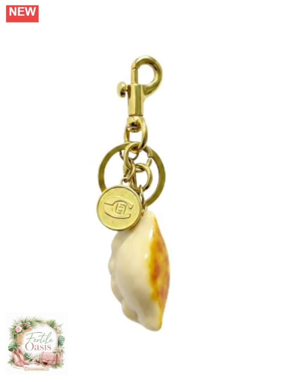 Brass Purse Charm Chain Handbag Decorative Bag Accessory Gold